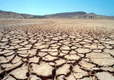 Cracked Earth in Nature Reserve of Popenguine in Senegal