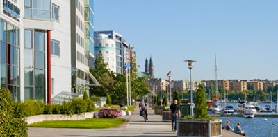 Söder om Söder - a városhatártól délre, a volt ipari dock helyén épült új kerület