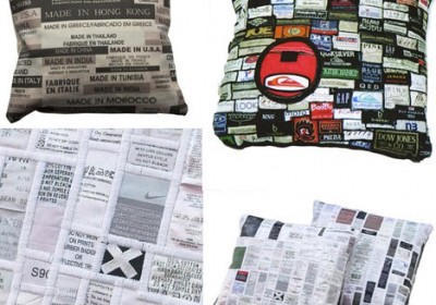 recycled-mattress-tag-pillow-art