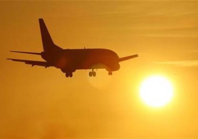 A British Airways aircraft makes its final approach at London's Gatwick airport