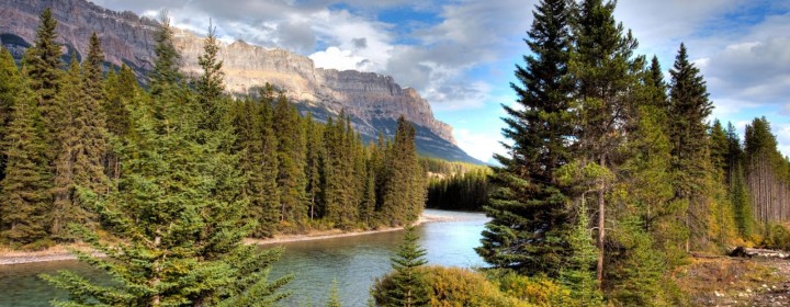 CFC74M Bow River Valley, Banff National Park, Alberta, Canada